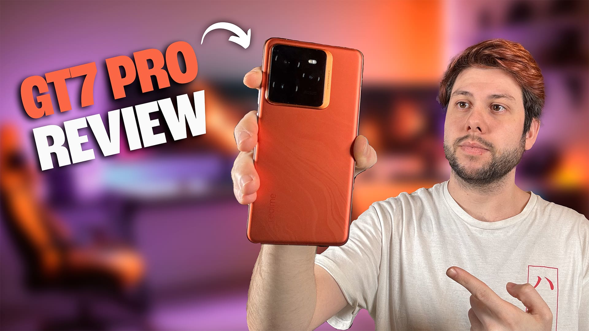 Experto en smartphones muestra el Realme GT 7 Pro