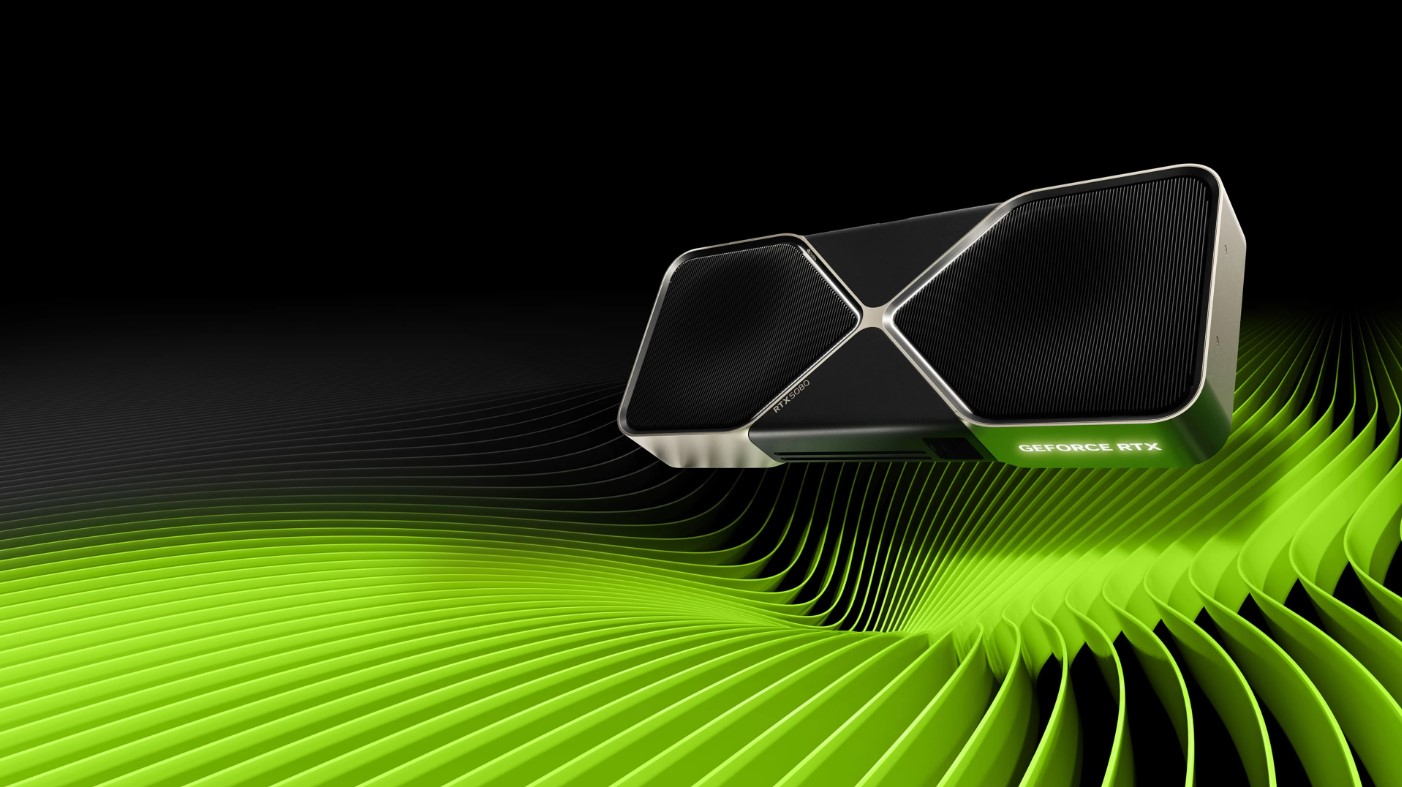 Image d'une carte graphique RTX 5080