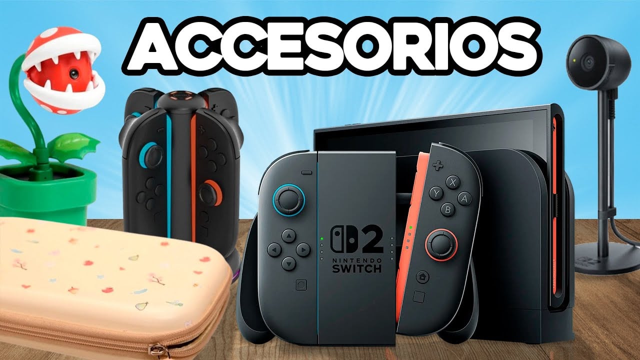 mejores accesorios nintendo switch 2