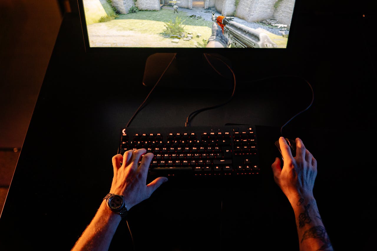 écran PC gamer