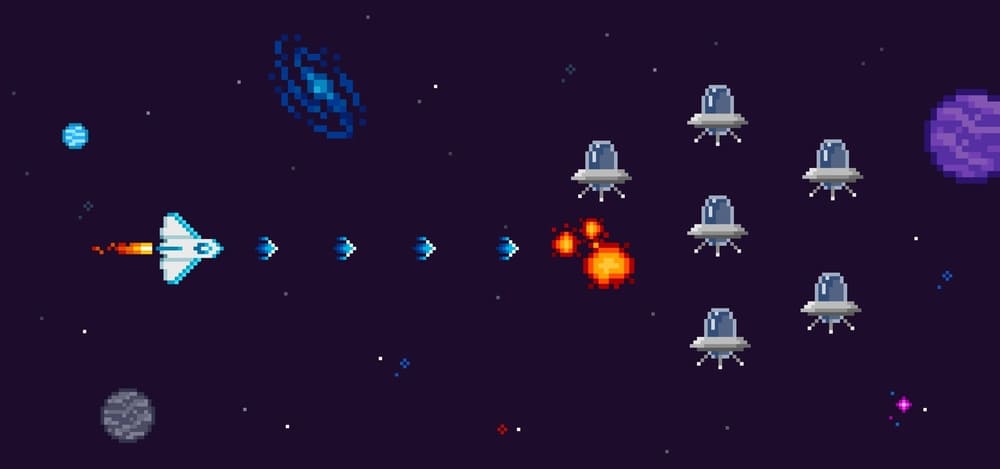 viodeojuego tipo shooter