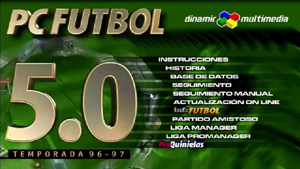juego PC Fútbol