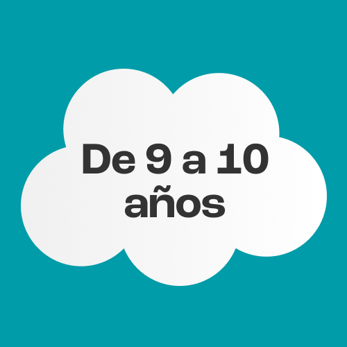 De 9 a 10 años