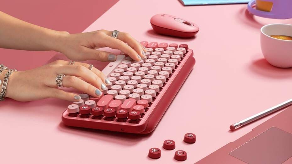 materiales del tecaldo Logitech POP Keys