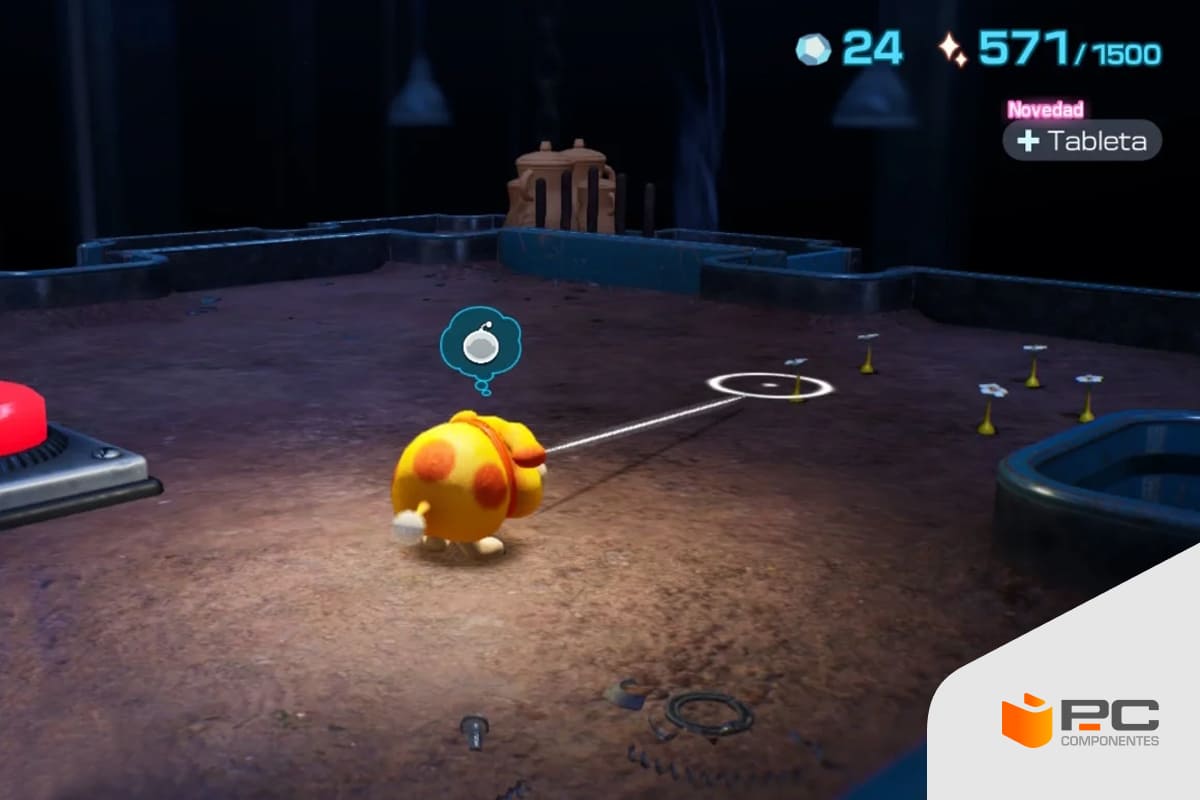 Fotograma del videojuego Pikmin 4