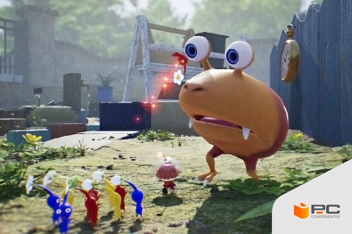 Fotograma de Pikmin 4, videojuego de Nintendo