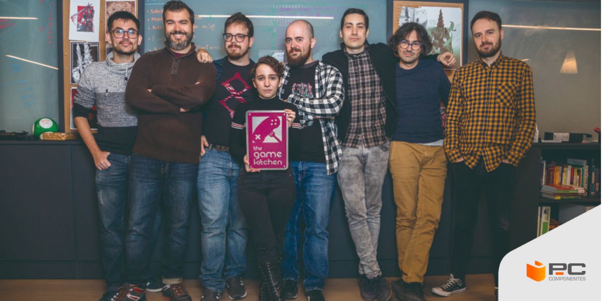 Integrantes de The Game Kitchen, estudio sevillano de videojuegos