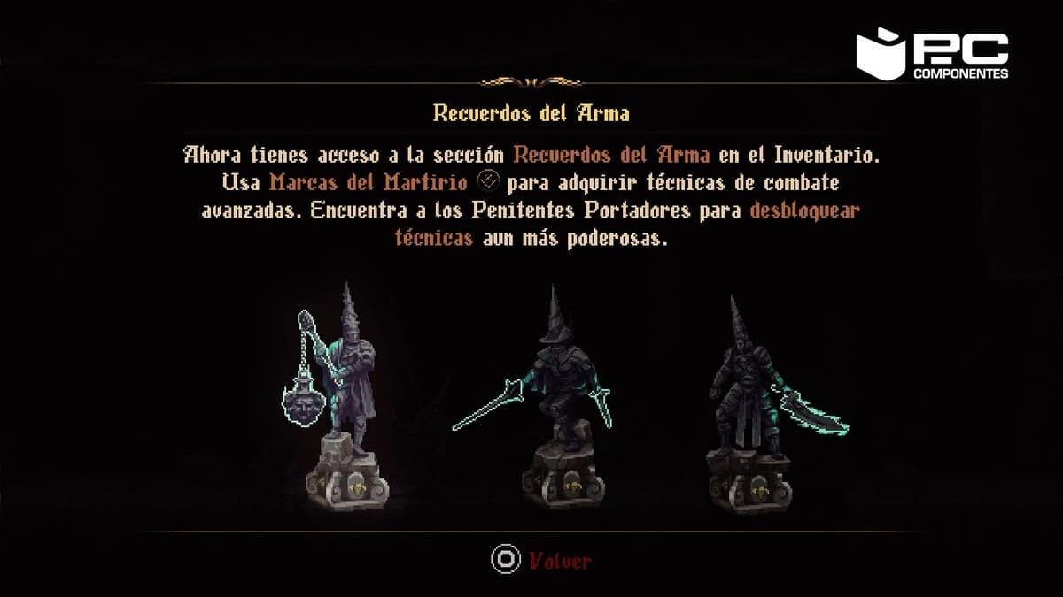 Armas de Blasphemous 2