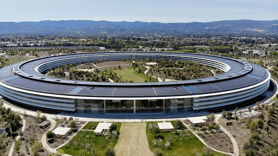 Imagen general del Apple Park en California