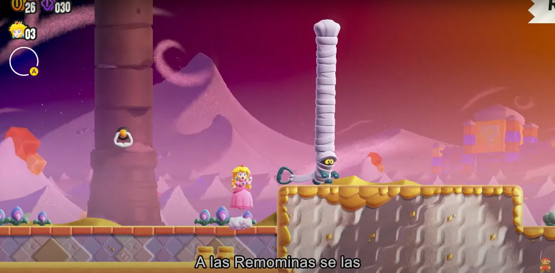 Las remominas en Super Mario Bros Wonder