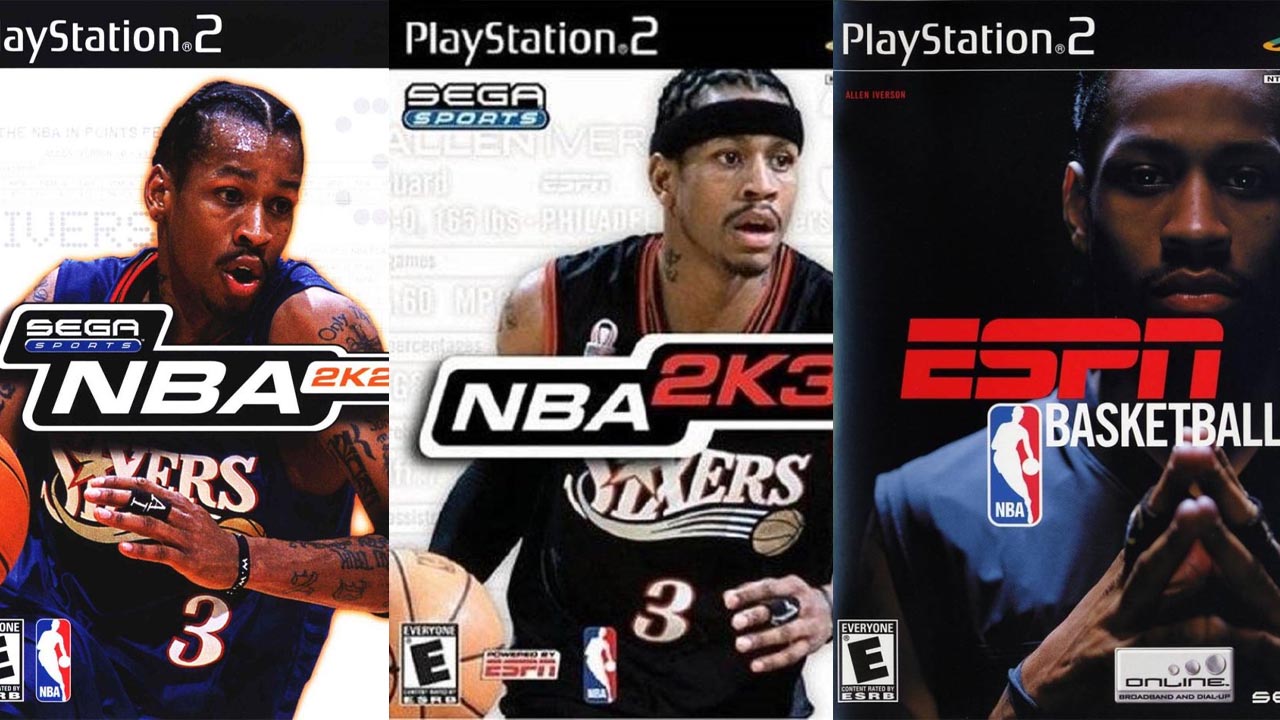 Portadas de NBA 2K protagonizadas por Allen Iverson