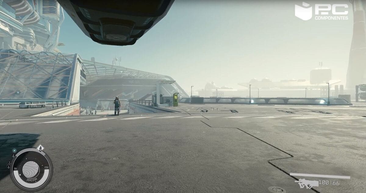Una base en Starfield
