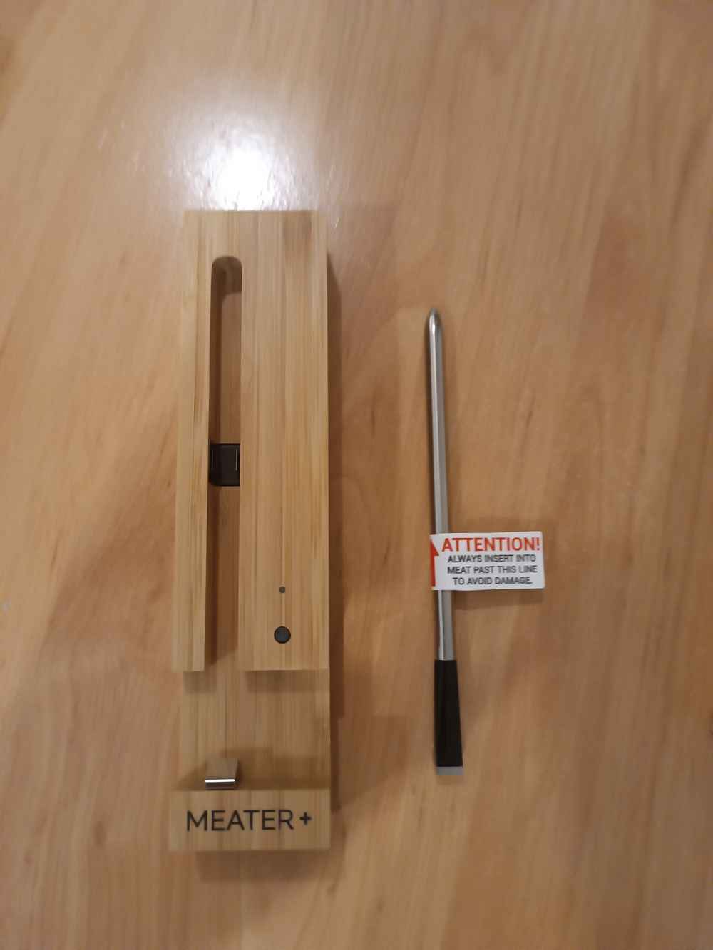 meater plus termómetro