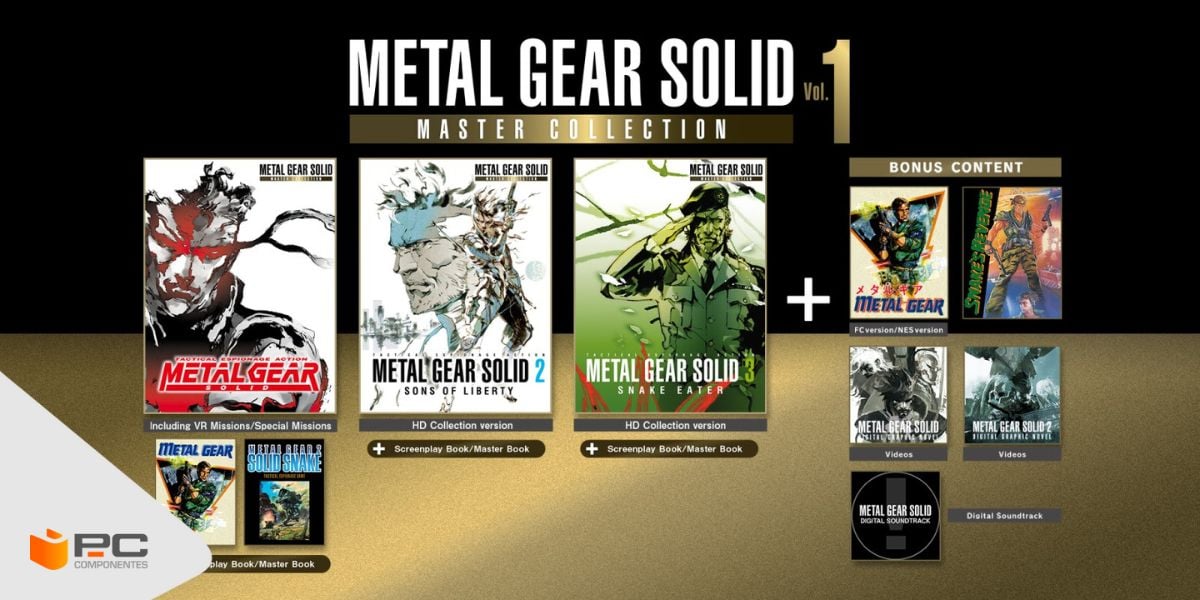 Contenido del Metal Gear Solid Master Collection VOL.1
