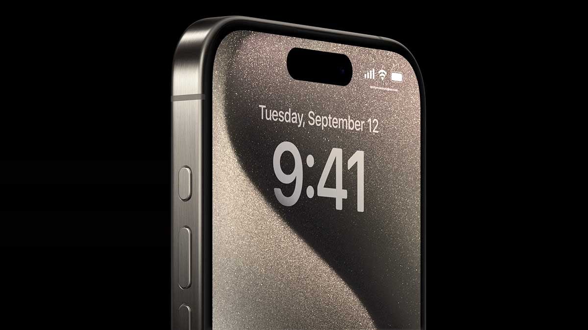 Imagen del botón de acción del iPhone 15 Pro