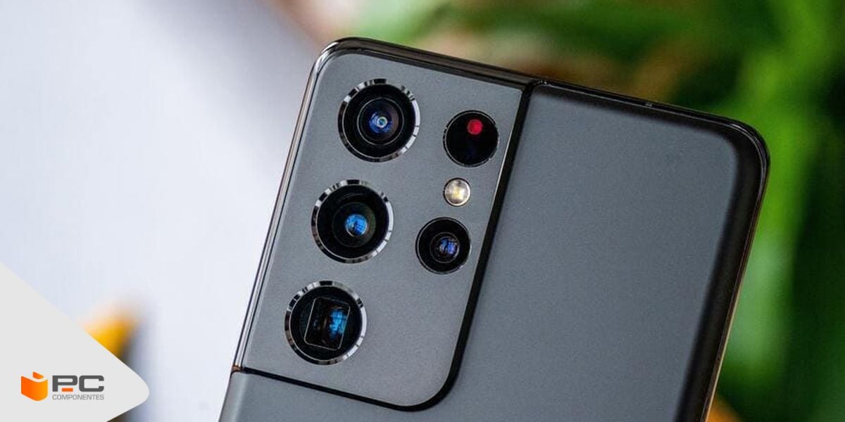 Detalle de las cámaras de un smartphone