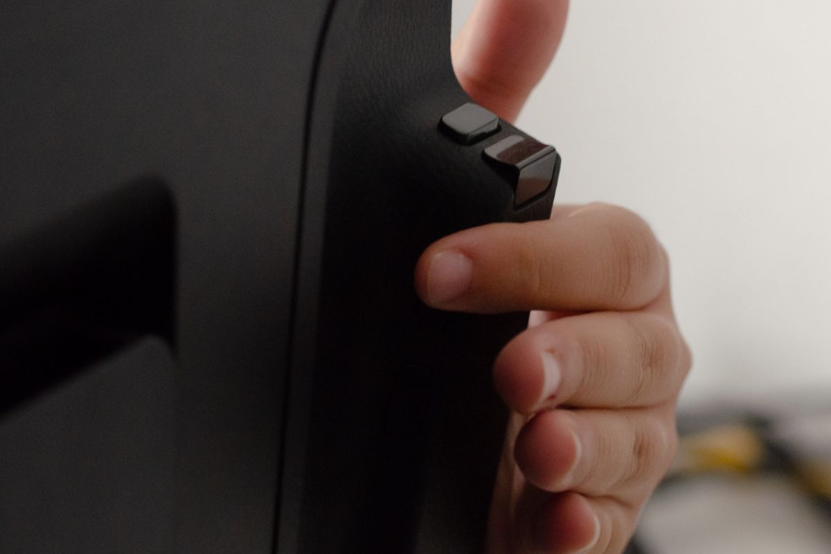 Parte trasera de la Wacom Pro 27