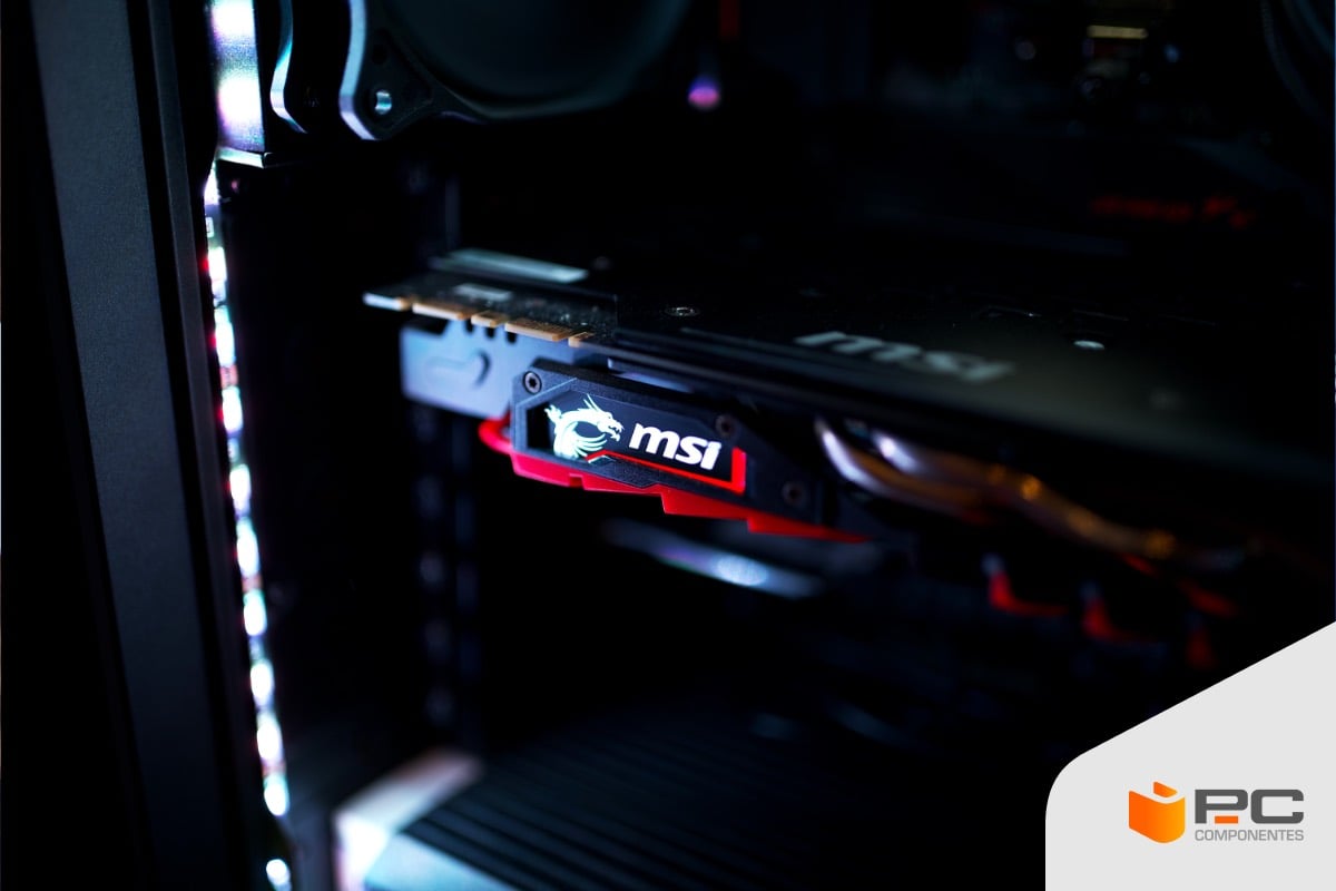 Tarjeta gráfica de la marca MSI