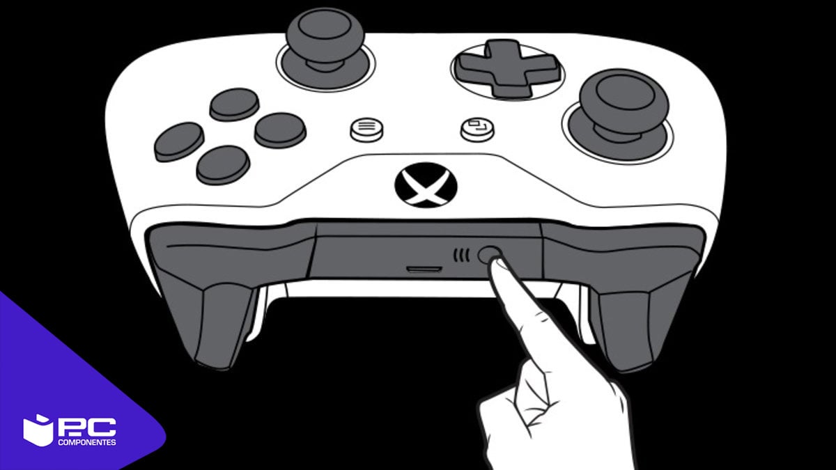 Botón de emparejar del mando de Xbox