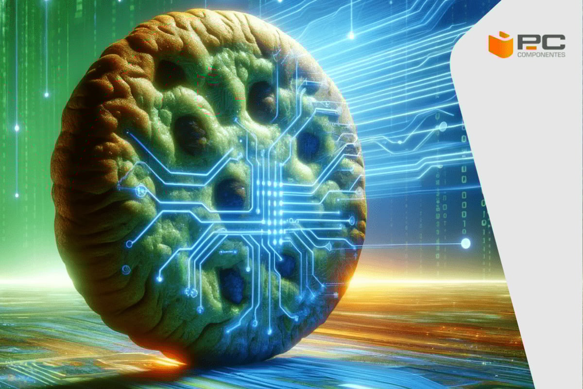 Representación de una cookie de internet según la inteligencia artificial