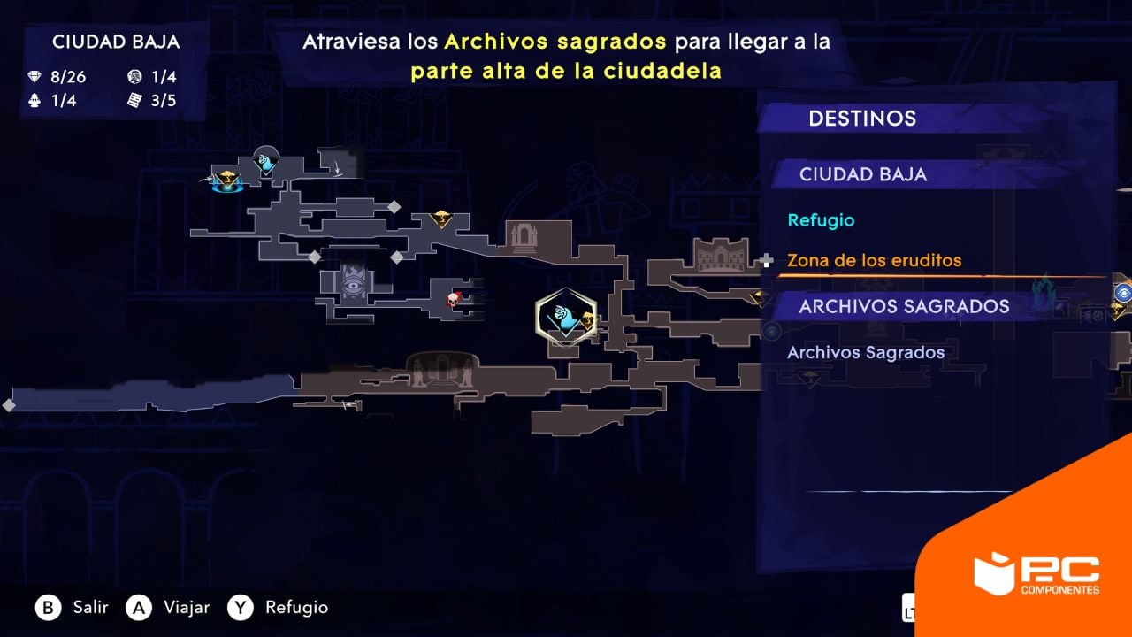 Prince of Persia tiene un modo de juego orientado al metroidvania