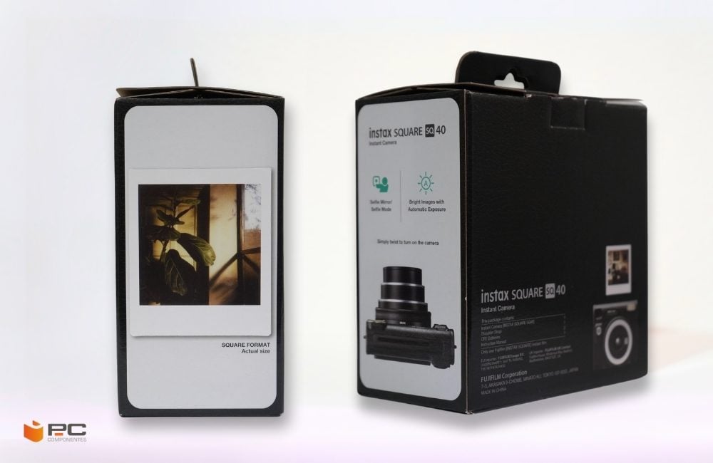 unboxing fujifilm instax sq40