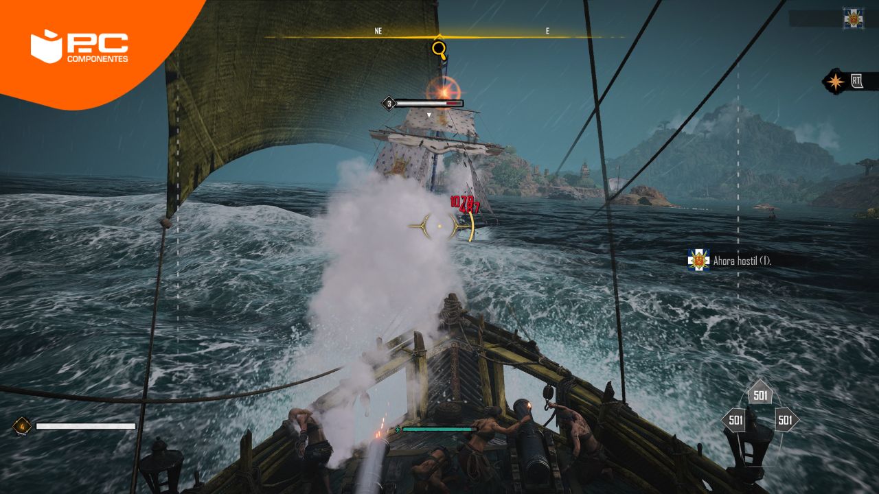 Batalla naval en el juego Skull and Bones