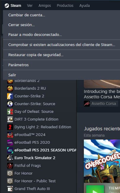 activar steam guard