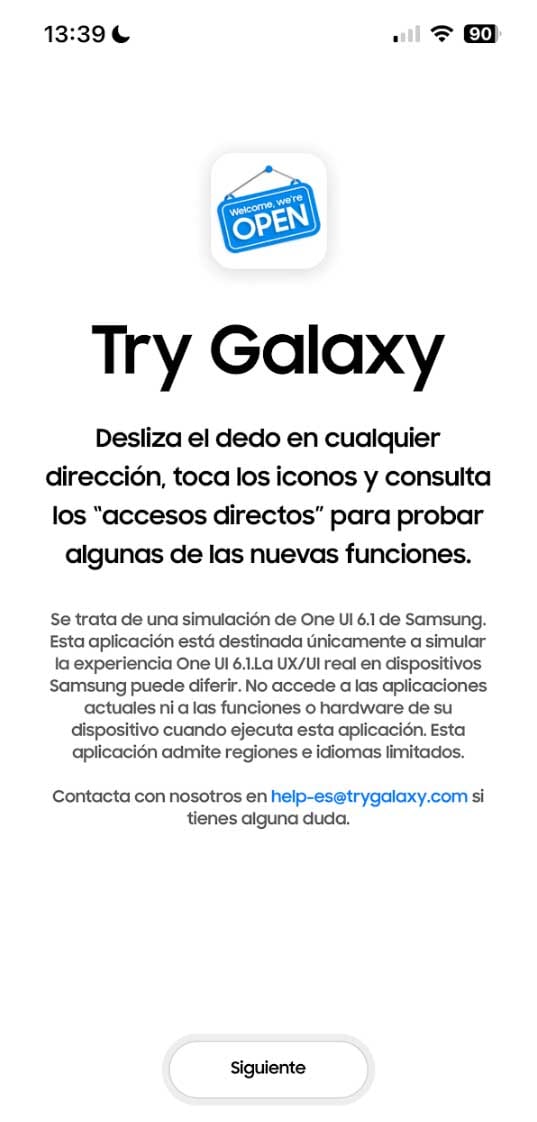 try galaxy app