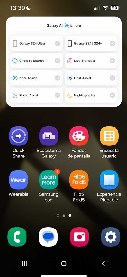 try galaxy app