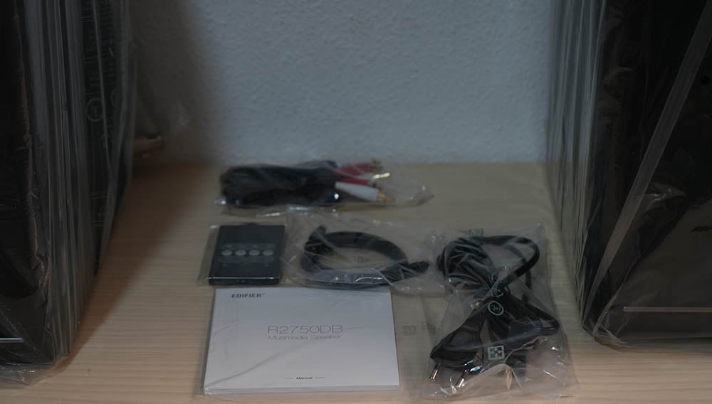 unboxing review edifier r2750db