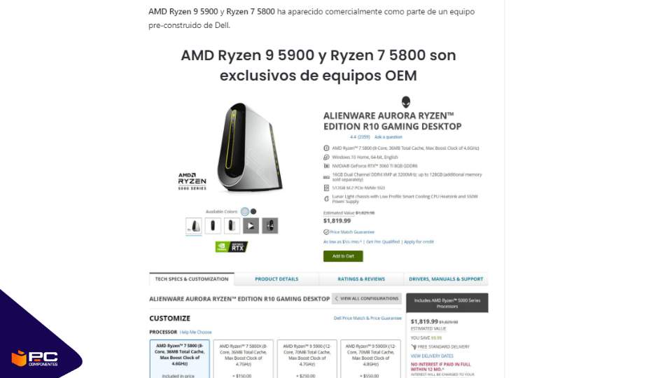 razones comprar pc premontados