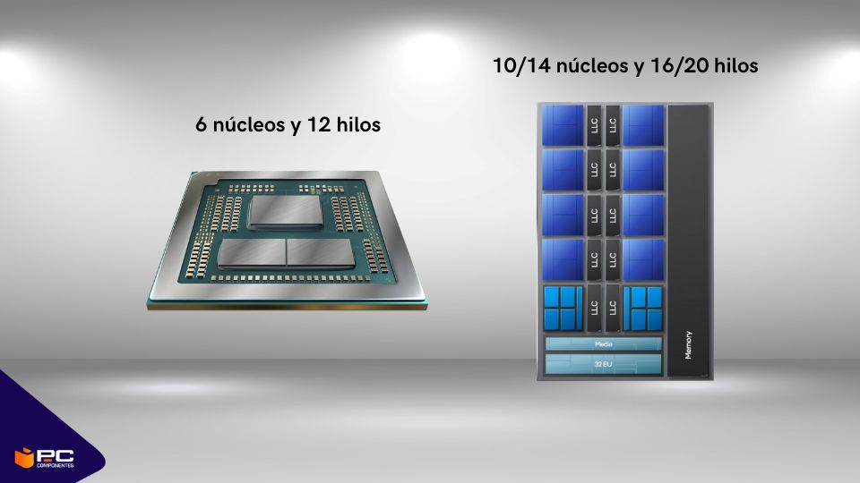 diferencias entre intel core i5 amd ryzen 5