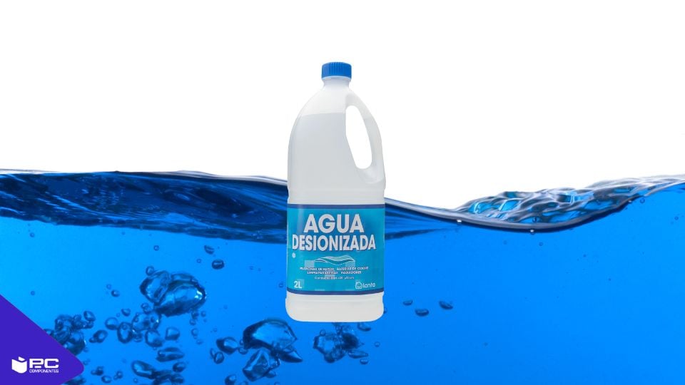 agua desionizada