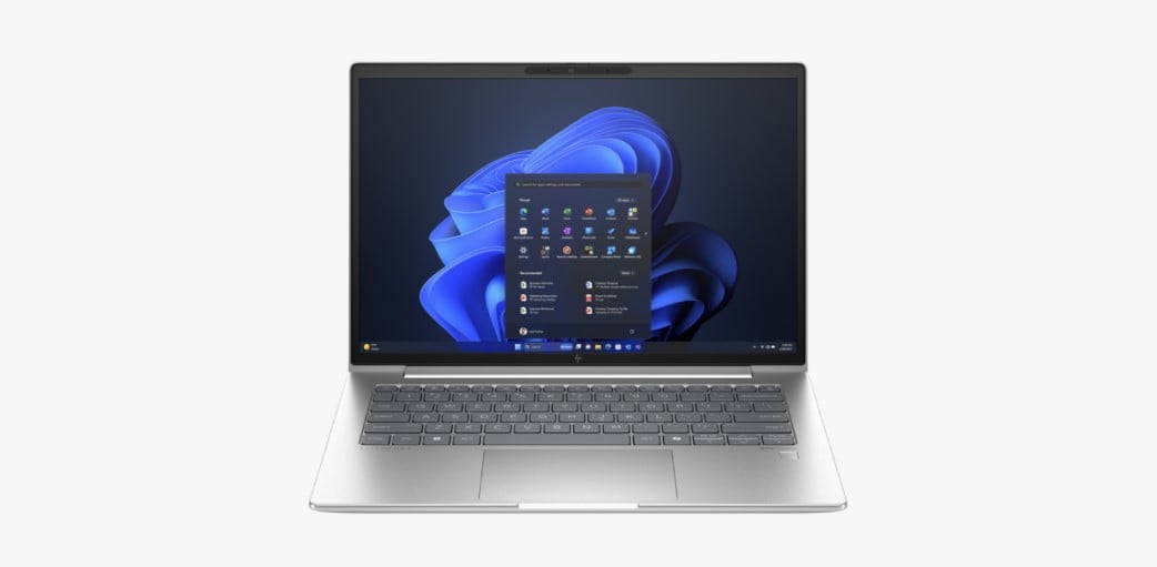 Imagen de un portátil HP