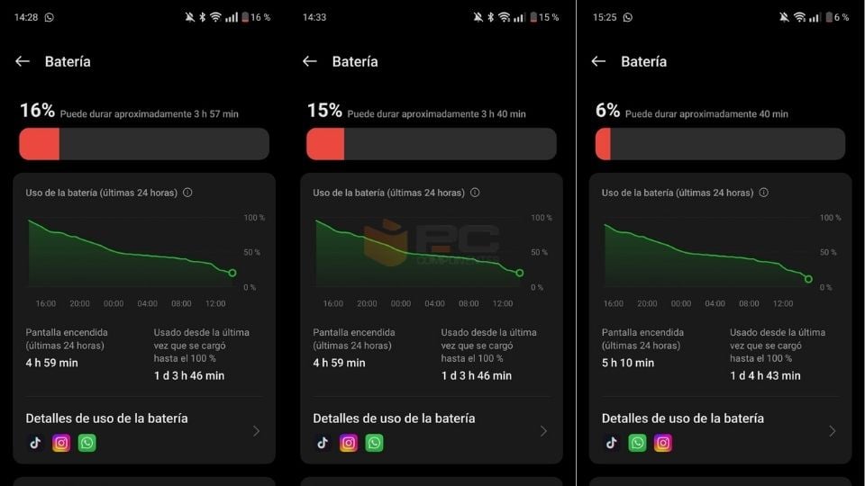 batería oneplus nord 4