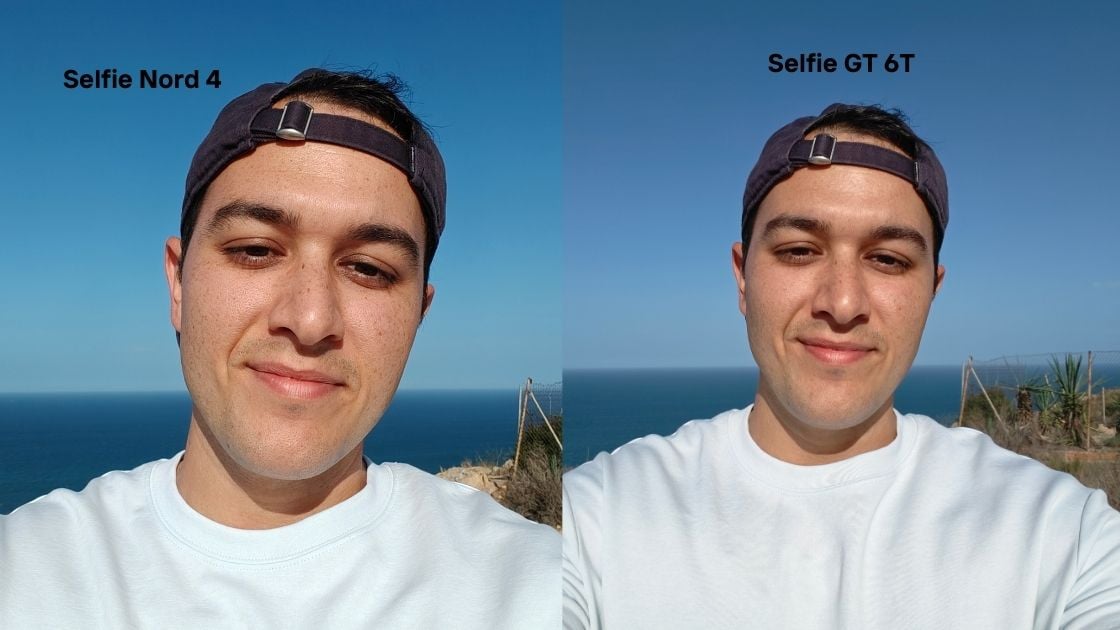 OnePlus Nord 4 vs realme GT 6T selfie