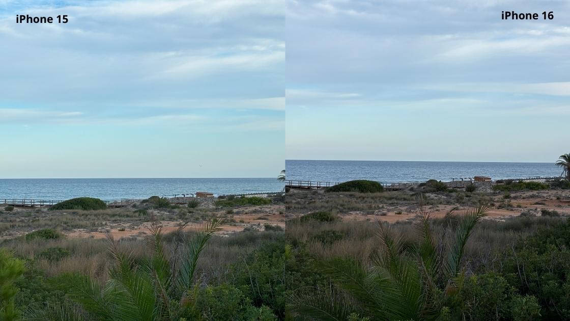 iphone 15 vs 16 cámara