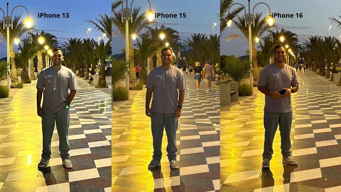 iphone 13 vs 15 vs 16 zoom
