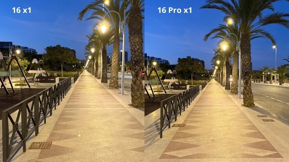 iPhone 16 vs 16 Pro camaras