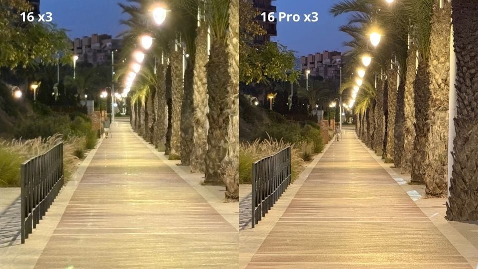iPhone 16 vs 16 Pro camaras