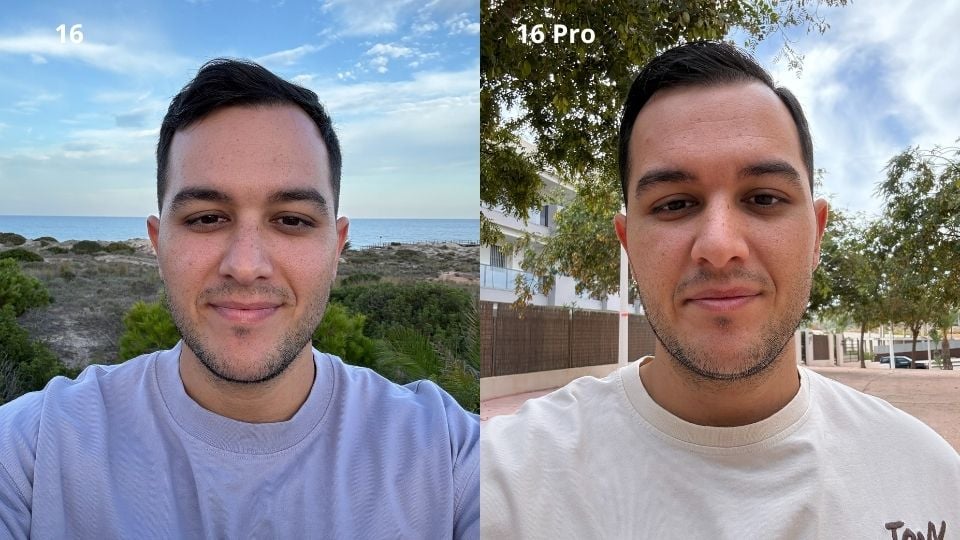 iPhone 16 vs 16 Pro camaras