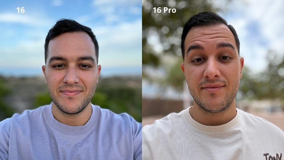 iPhone 16 vs 16 Pro camaras
