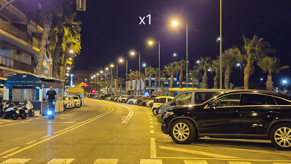 S24 FE camara de noche
