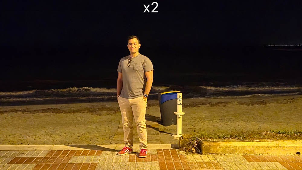 S24 FE camara de noche
