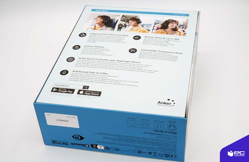 Soundcore Space Q45 unboxing