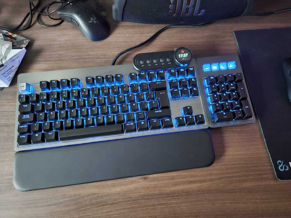 teclados mecánicos modulares
