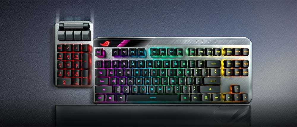 teclado mecánico modular