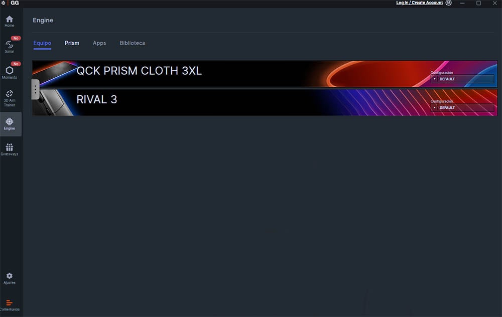 SteelSeries Rival 3 software