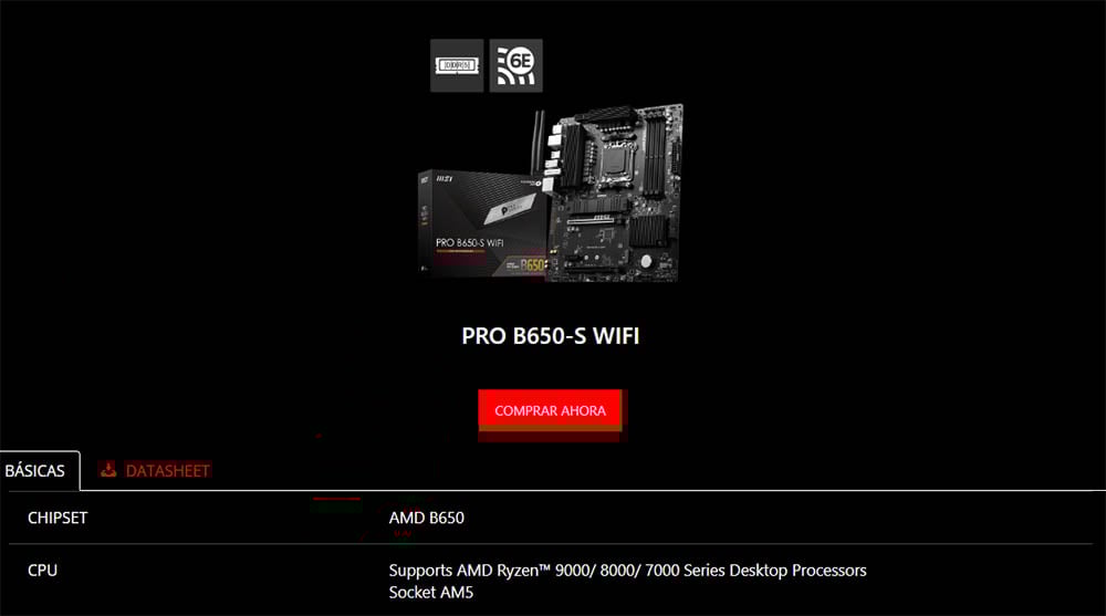 chipset compatibilidad